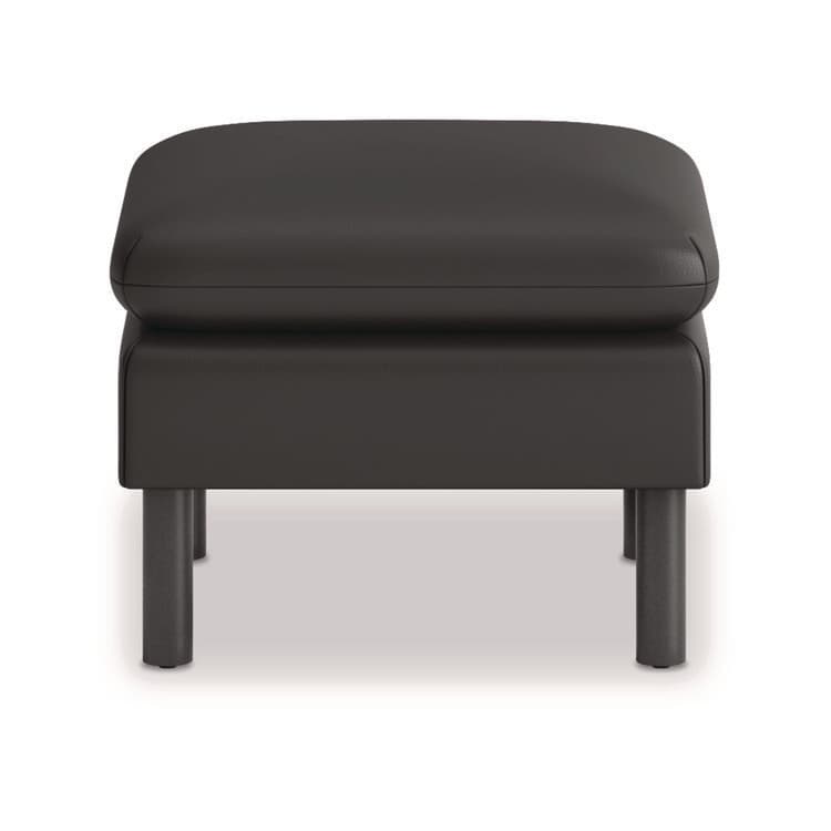 HON COMPANY Parkwyn Series Ottoman, 23" x 23" x 17.5", Black (HONVP3LOTTBLK) thumbnail 3