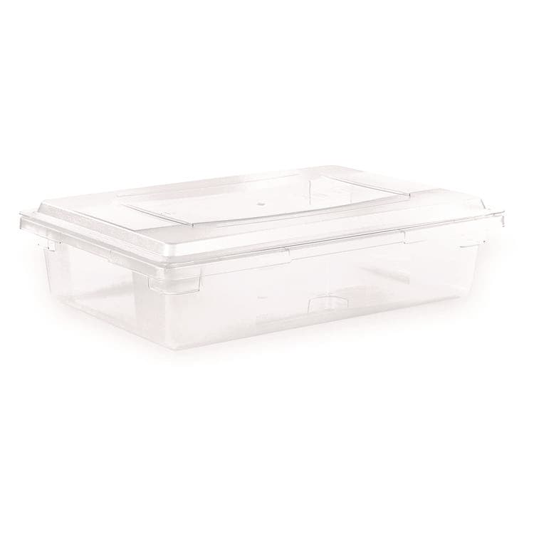 CFS BRANDS StorPlus Polycarbonate Food Storage Container, 8.5 gal, 18 x 26 x 6, Clear, Plastic (CFS1062107) thumbnail 3