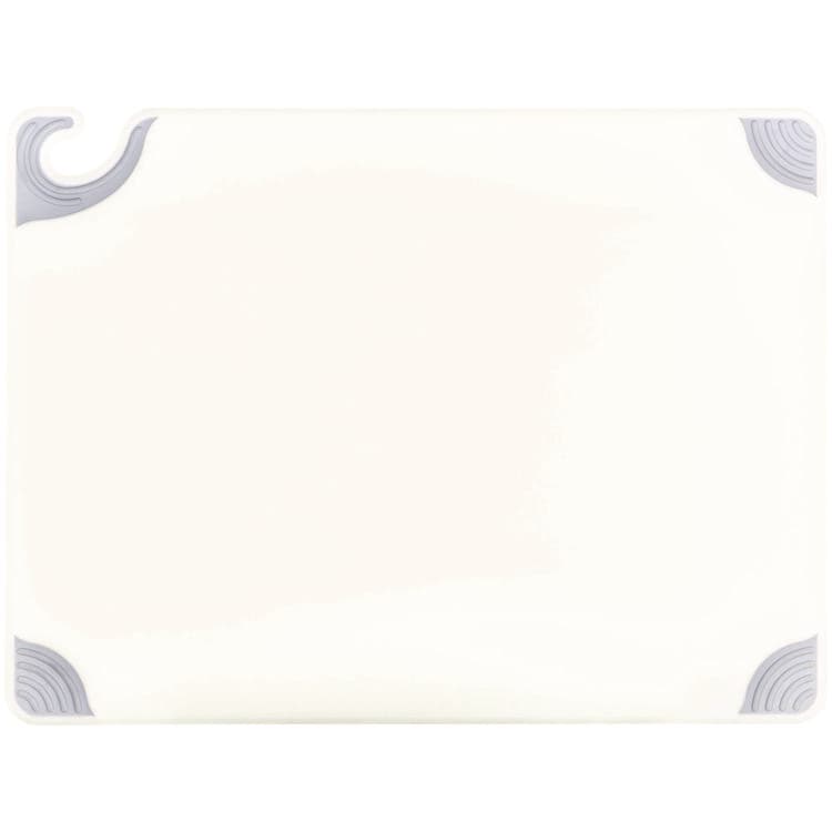 CFS BRANDS Saf-T-Grip Cutting Board, Plastic, 24 x 18 x 0.5, White (SJMCBG182412WH) thumbnail 2
