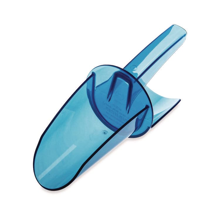 CFS BRANDS Saf-T-Scoop and Guardian System for Ice Machines, 12 oz to 16 oz Ice Scoop, Transparent Blue, 50/Carton (SJMSI7000) thumbnail 4