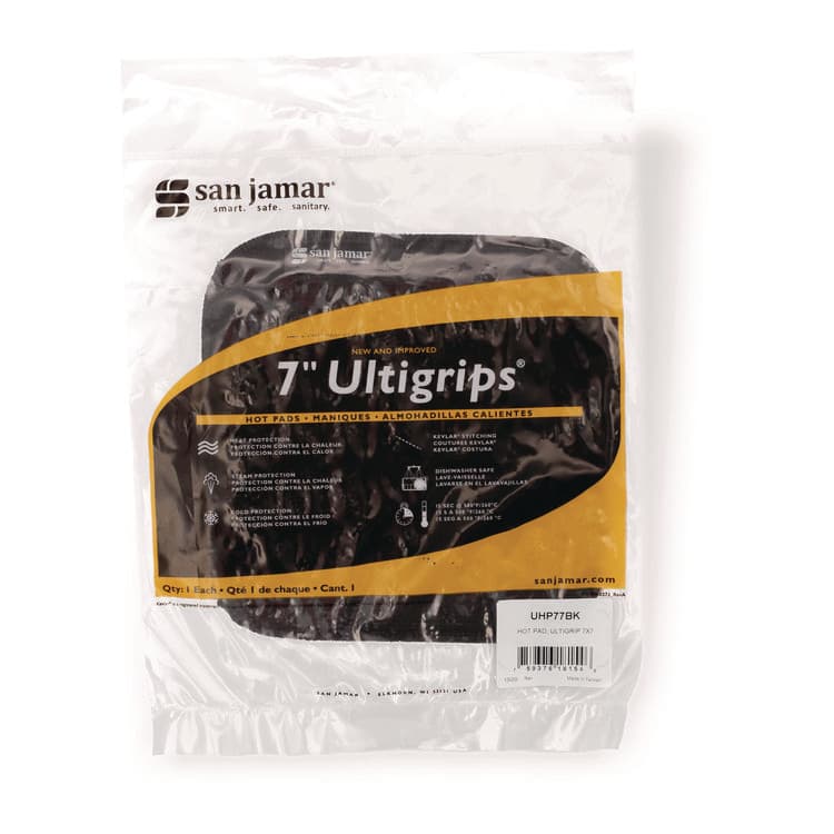 CFS BRANDS Ultigrip Hot Pad, 11.5", Neoprene, Black (SJMUHP77BK) thumbnail 2