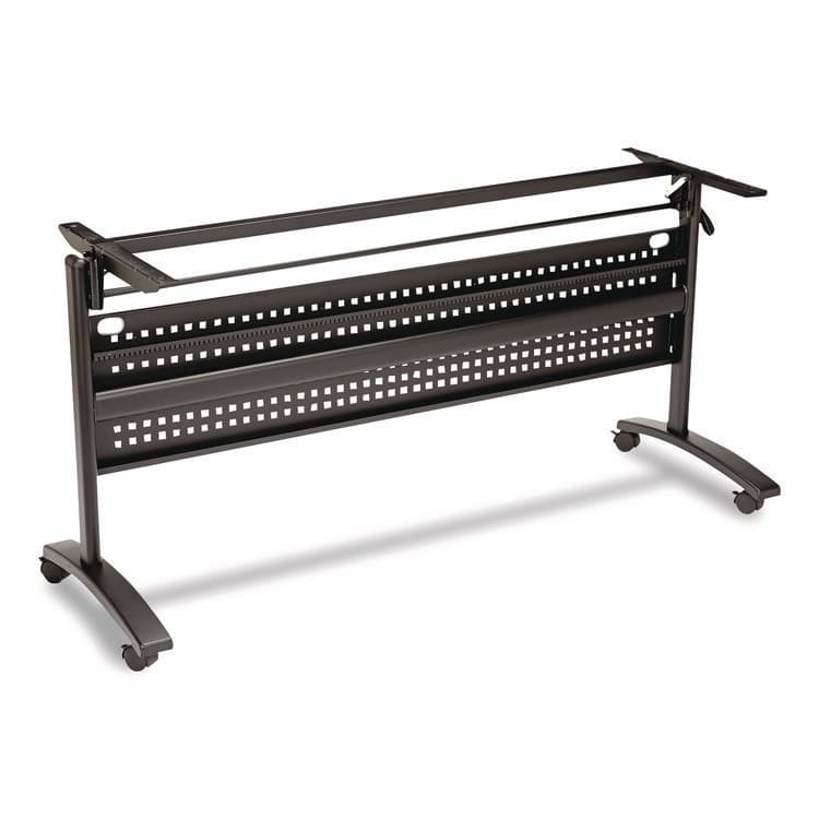 ALERA Alera Valencia Flip Training Table Base, Modesty Panel, 57.88w x 19.75d x 28.5h, Black (ALEVA737260BK)