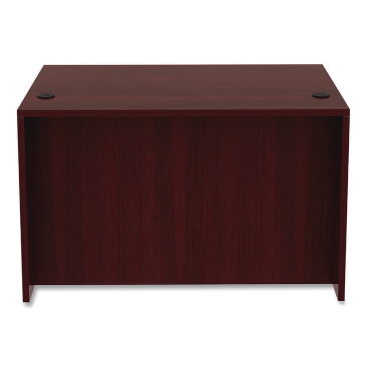 ALERA Alera Valencia Series Straight Front Desk Shell, 47.25" x 29.5" x 29.63", Mahogany (ALEVA214830MY) thumbnail 4