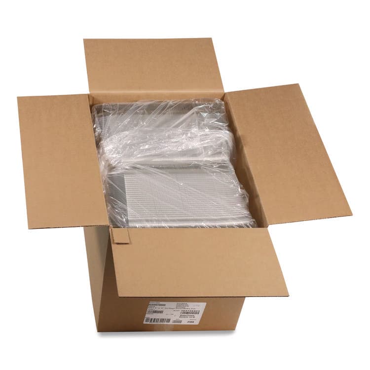 PACTIV EVERGREEN CORPORATION SmartLock PET Hinged Lid Bakery Container, 8.75 x 8.25 x 3.63, Clear, Plastic, 200/Carton (PCT0CAH09700000) thumbnail 3