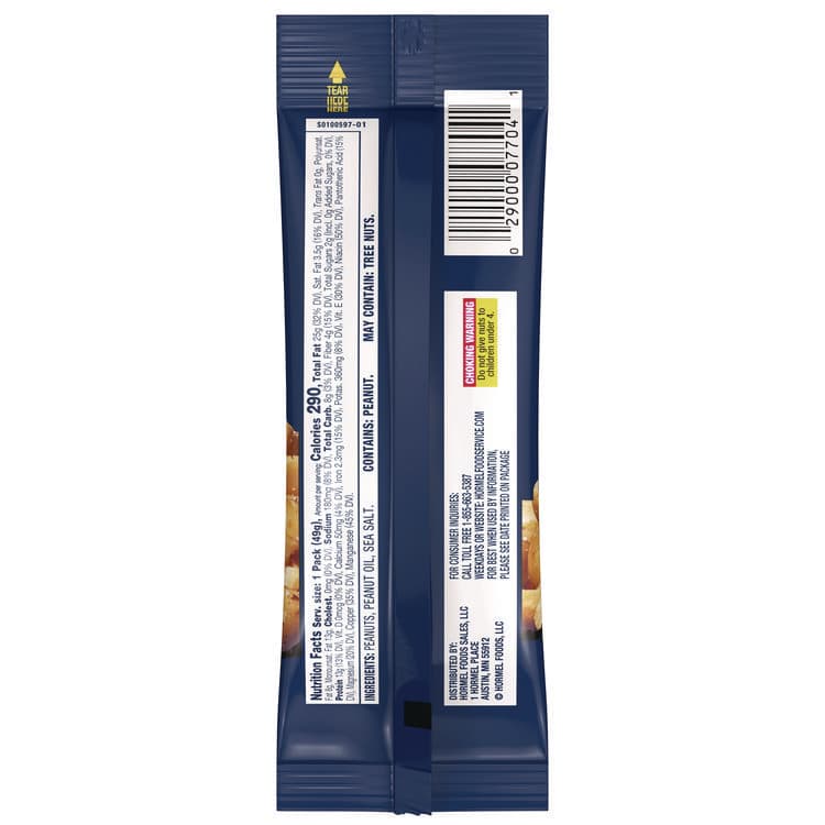 KRAFT FOODS, Salted Peanuts, 1.75 oz, 12/Box (PTN07708) thumbnail 2