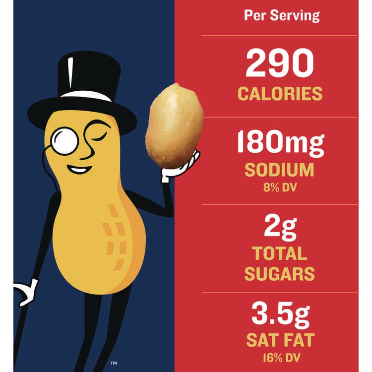 KRAFT FOODS, Salted Peanuts, 1.75 oz, 12/Box (PTN07708) thumbnail 3