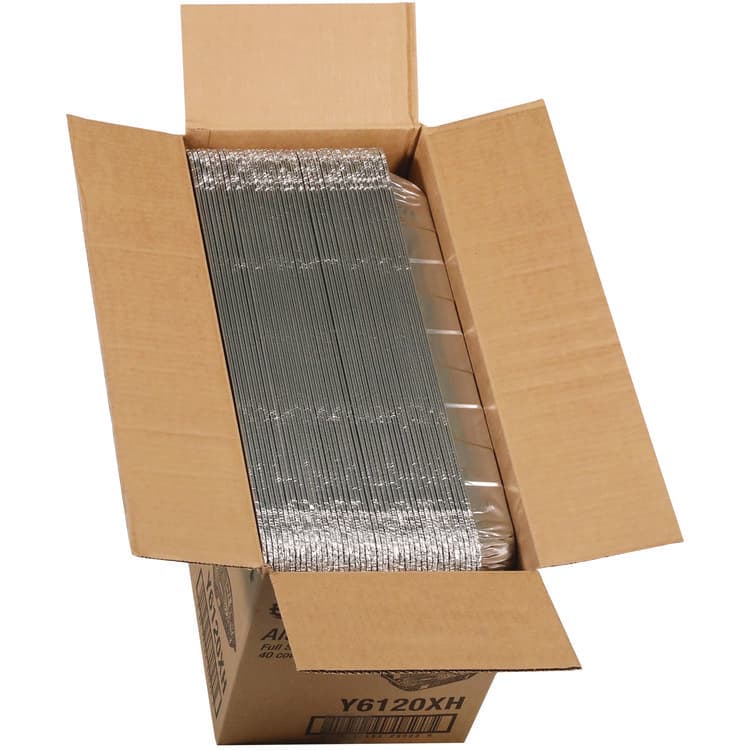 PACTIV EVERGREEN CORPORATION Aluminum Steam Table Pan, Full-Size Medium, 2.2" Deep, 19.6 x 11.6, 40/Carton (PCTY6120XH) thumbnail 3