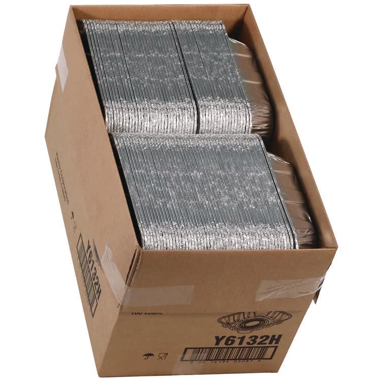 PACTIV EVERGREEN CORPORATION Aluminum Steam Table Pan, Half-Size Deep, 2.6" Deep, 11.8 x 9.4, 100/Carton (PCTY6132H) thumbnail 4