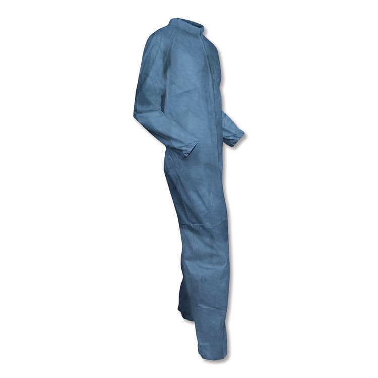 KIMBERLY-CLARK PROFESSIONAL A65 Zipper Front Flame Resistant Coveralls, 4X-Large, Blue, 21/Carton (KCC45317) thumbnail 2
