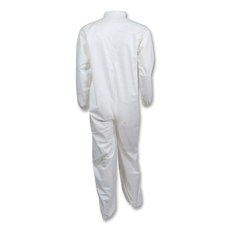 KIMBERLY-CLARK PROFESSIONAL A40 Coveralls, Open Wrists and Ankles, Medium, White, 25/Carton (ANS44312) thumbnail 2