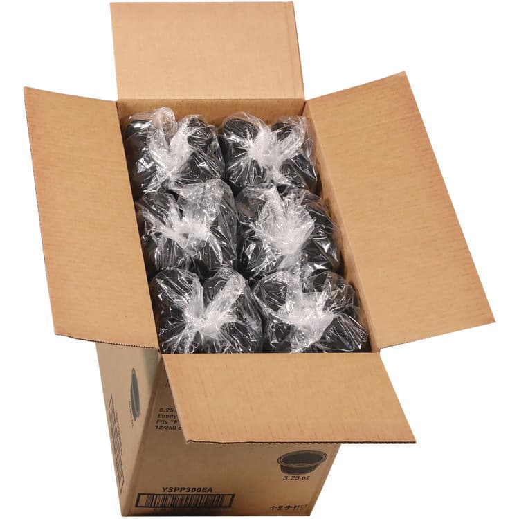 PACTIV EVERGREEN CORPORATION Plastic Portion Cup, 3.25 oz, Black, 3,000/Carton (PCTYSPP300EA) thumbnail 3