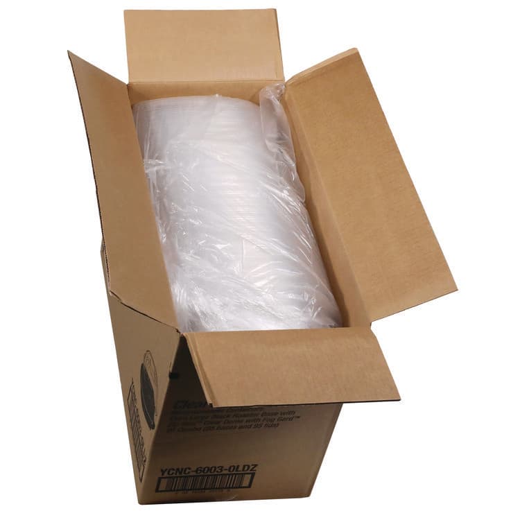 PACTIV EVERGREEN CORPORATION ClearView MealMaster Chicken Roaster, 10.75 x 8.5 x 4.25, Black/Clear, Plastic, 95/Carton (PCTYCNC60030LDZ) thumbnail 3