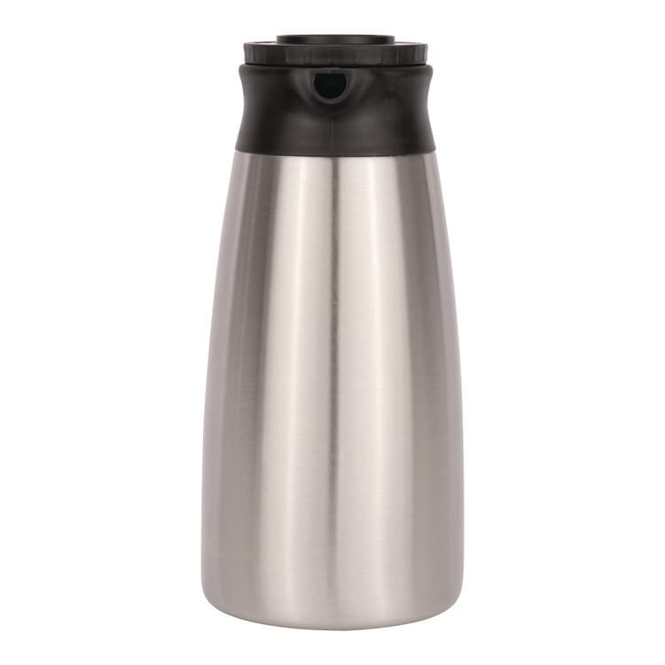 BUNN-O-MATIC Thermal Vacuum Pitcher, 64 oz, Stainless Steel/Black (BUNVACPIT19) thumbnail 4