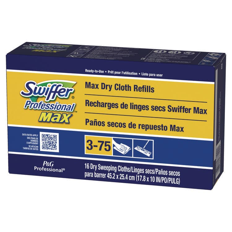 PROCTER & GAMBLE Max/XL Dry Refill Cloths, 17.88 x 10, White, 16/Box, 6 Boxes/Carton (PGC37109) thumbnail 3