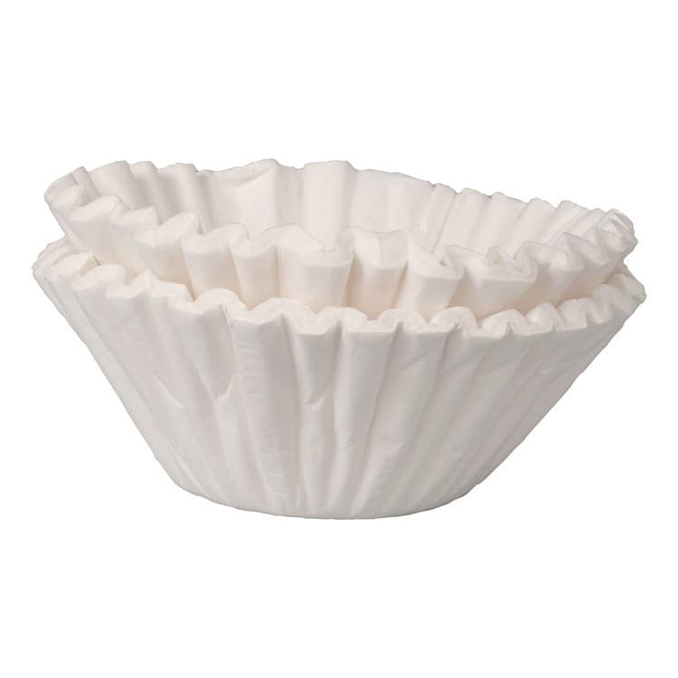 BUNN-O-MATIC Coffee Filters, 8 to 12 Cup Size, Flat Bottom, 100/Pack, 12 Packs/Carton (BUNBCF100BCT) thumbnail 2