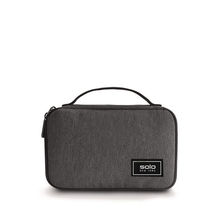 UNITED STATES LUGGAGE Bridge Street RFID Tech Case, 3.25 x 6.38, Gray (USLUBN293410)