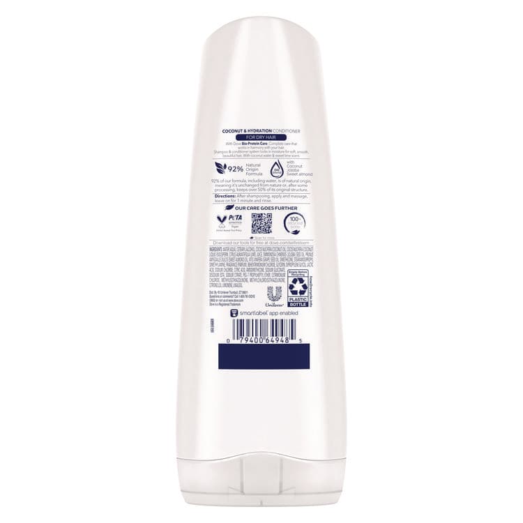 UNILEVER Coconut Conditioner, 12 oz Bottle, 6/Carton (UNI69795720) thumbnail 2