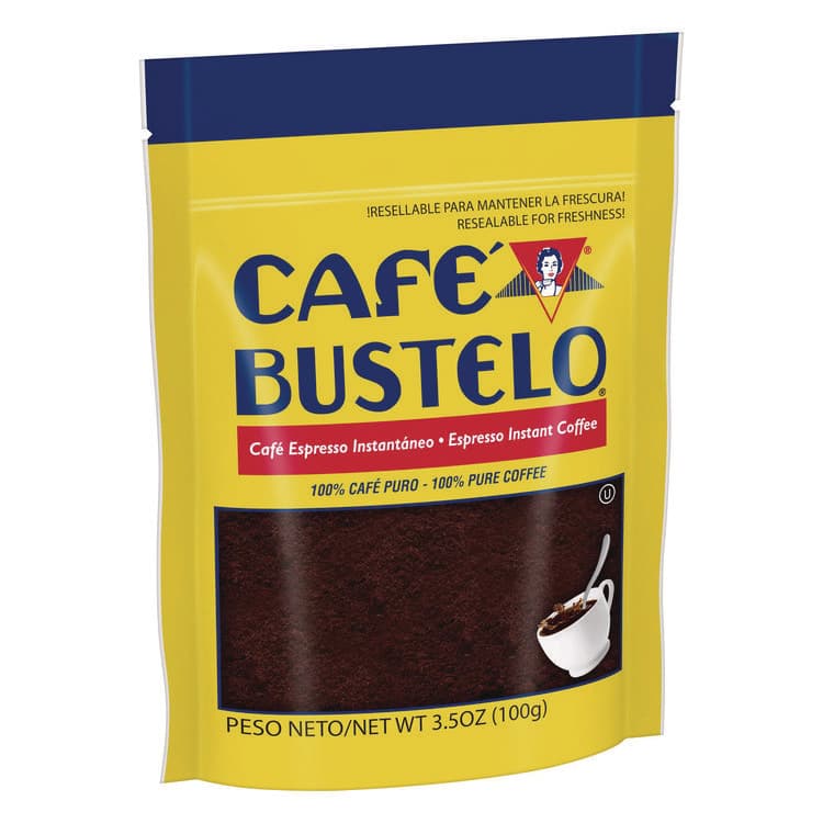 J.M. SMUCKER CO. Cafe Bustelo Instant Coffee, Espresso, 3.5 oz Packet (FOL11167) thumbnail 2
