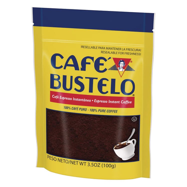 J.M. SMUCKER CO. Cafe Bustelo Instant Coffee, Espresso, 3.5 oz Packet (FOL11167) thumbnail 3