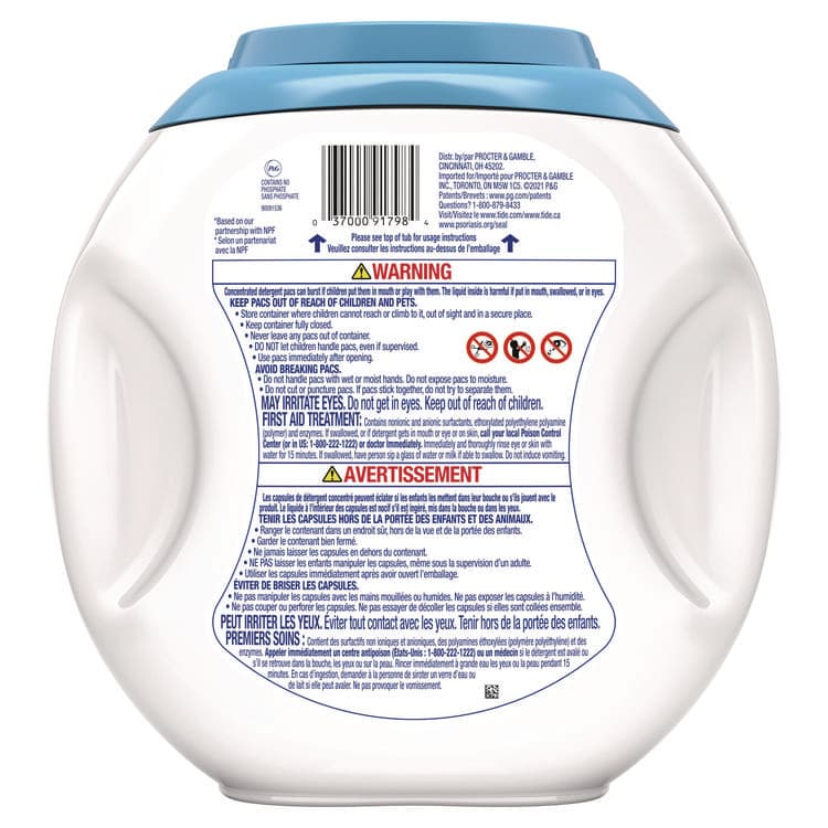 PROCTER & GAMBLE Pods, Unscented, 81 Pods/Tub (PGC91798EA) thumbnail 3