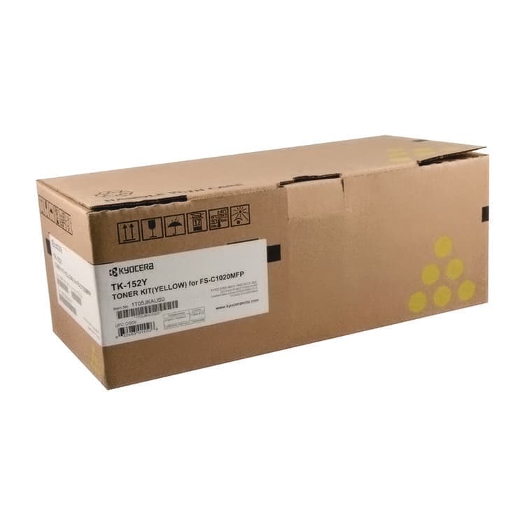 MITA TK152Y Toner, 6,000 Page-Yield, Yellow (KYOTK152Y)