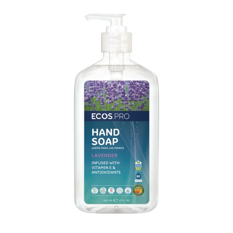 EARTH FRIENDLY PRODUCTS Liquid Hand Soap, Lavender Scent, 17 oz, 6/Carton (EOPPL96656CT) thumbnail 2