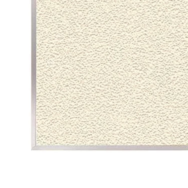 GHENT MANUFACTURING, Vinyl Bulletin Board with Aluminum Frame, 87.91" x 48.5", Ivory Surface, Satin Aluminum Frame (GHEAV47185) thumbnail 3