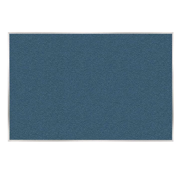 GHENT MANUFACTURING, Vinyl Bulletin Board with Aluminum Frame, 87.91" x 48.5", Ocean Surface, Satin Aluminum Frame (GHEAV47191)