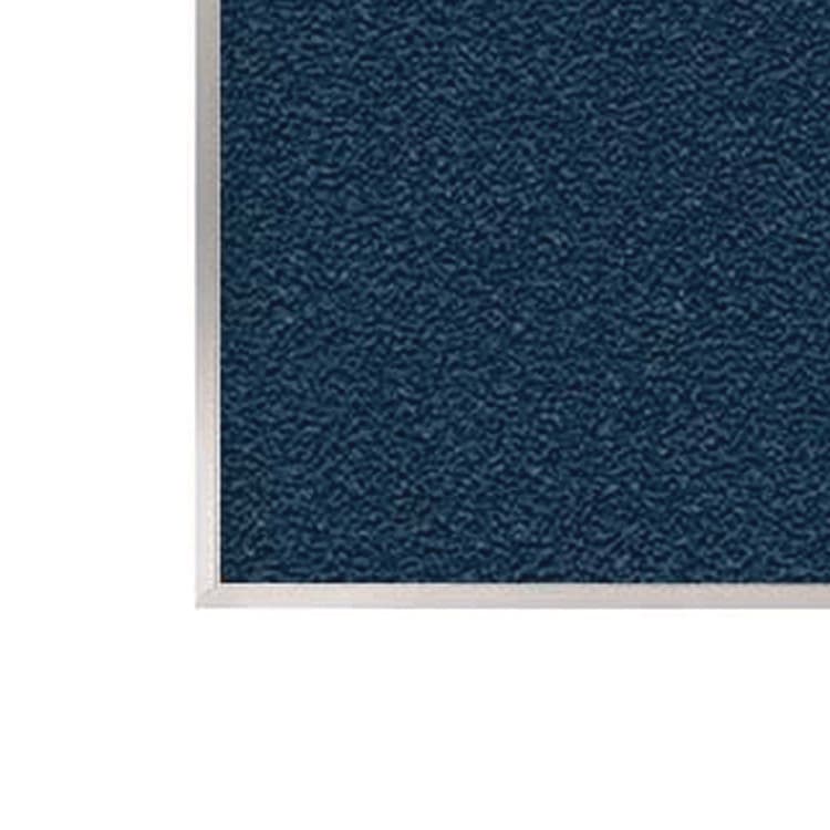 GHENT MANUFACTURING, Vinyl Bulletin Board with Aluminum Frame, 87.91" x 48.5", Navy Surface, Satin Aluminum Frame (GHEAV47195) thumbnail 3