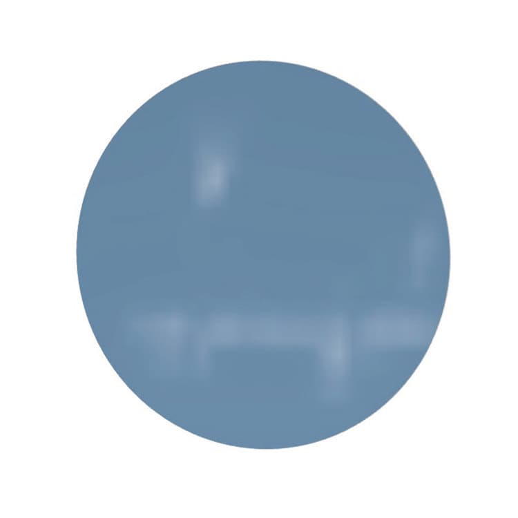 GHENT MANUFACTURING, Coda Low Profile Circular Magnetic Glassboard, 48 x 48, Denim Surface (GHECDAGM48DM)