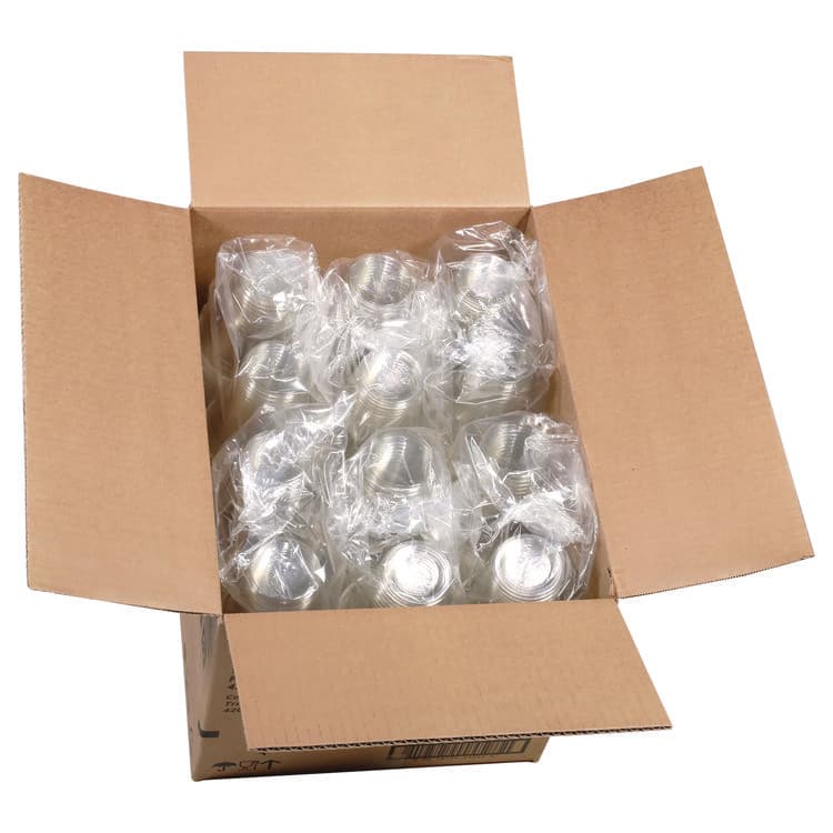 PACTIV EVERGREEN CORPORATION RPET Cold Cup, 12 oz, Plastic, Clear, 420/Carton (PCTYP1412CA) thumbnail 3