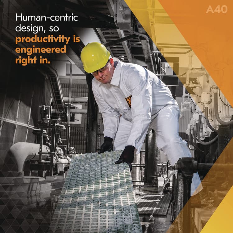 KIMBERLY-CLARK PROFESSIONAL A40 Liquid and Particle Protection Lab Coats, Elastic Wrists, 3X-Large, White, 30/Carton (ANS44446) thumbnail 3