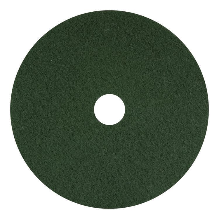 AMERICO MANUFACTURING CO Scrubbing Pad, 13" Diameter, Green, 5/Carton (AM7400313)
