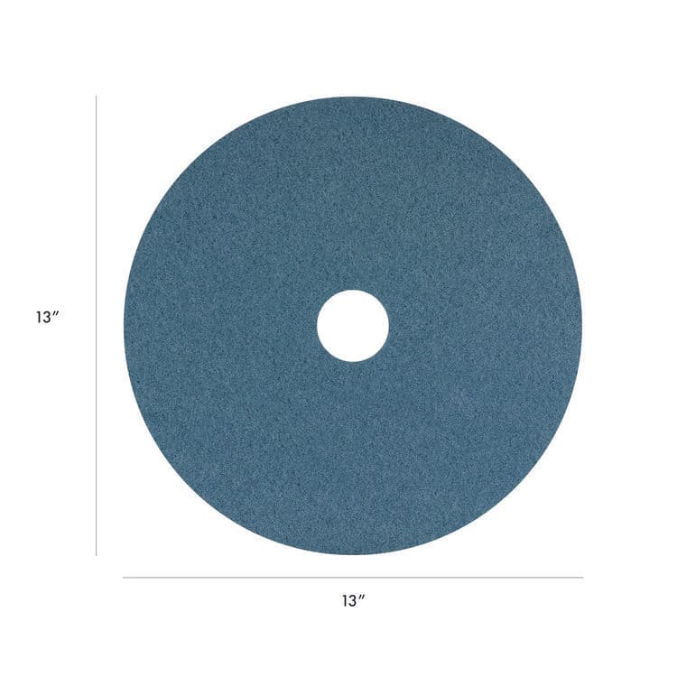 AMERICO MANUFACTURING CO Cleaner Pads, 13", Blue, 5/Carton (AM7400413) thumbnail 2