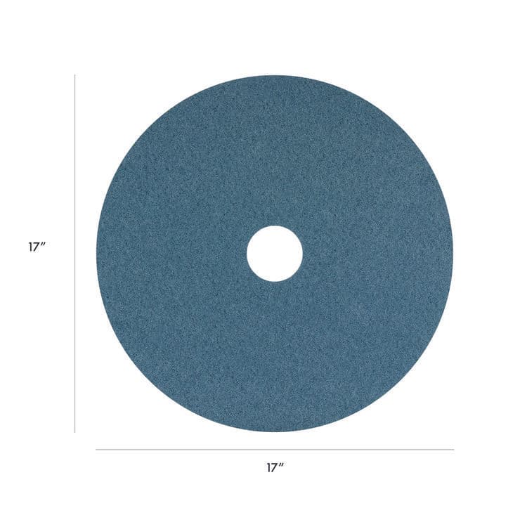 AMERICO MANUFACTURING CO Cleaner Pads, 17", Blue, 5/Carton (AM7400417) thumbnail 2
