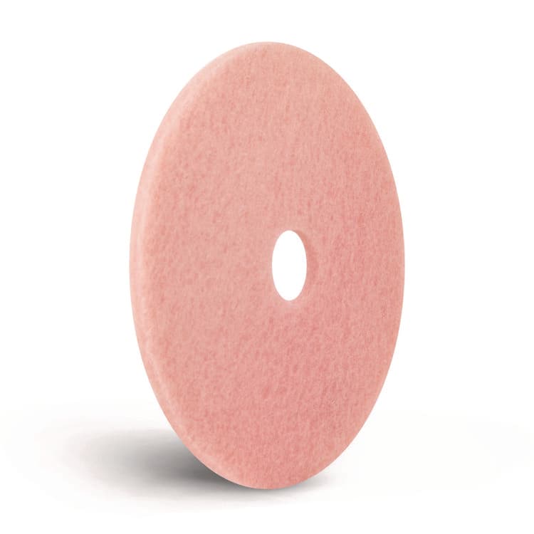 AMERICO MANUFACTURING CO Remover Burnishing Pads, 20", Pink, 5/Carton (AM7403420) thumbnail 4