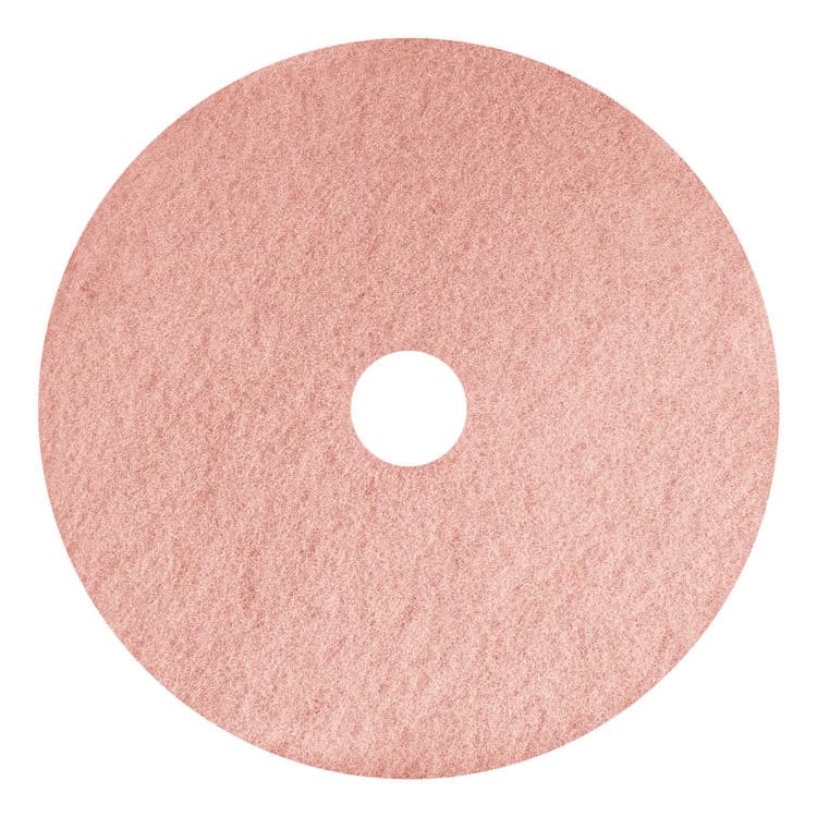 AMERICO MANUFACTURING CO Remover Burnishing Pads, 20", Pink, 5/Carton (AM7403420)