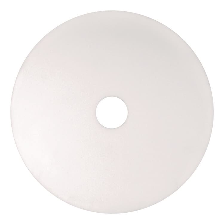 AMERICO MANUFACTURING CO XTRACT Melamine Floor Pad, 20" Diameter, White/Brown, 5/Carton (AM7404020)