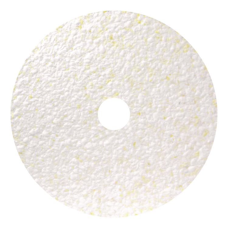 AMERICO MANUFACTURING CO Toro Floor Pad, 14" Diameter, White/Brown/Yellow, 2/Carton (AM7405614)