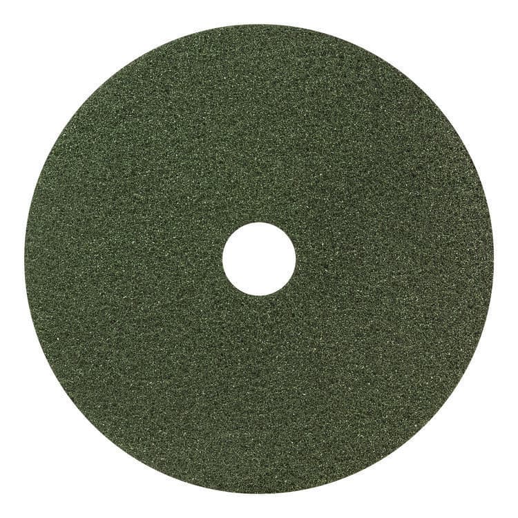 AMERICO MANUFACTURING CO Black Diamond 3000 Grit Diamond Pad, 13" Diameter, Black/Green, 2/Carton (AM7442413)