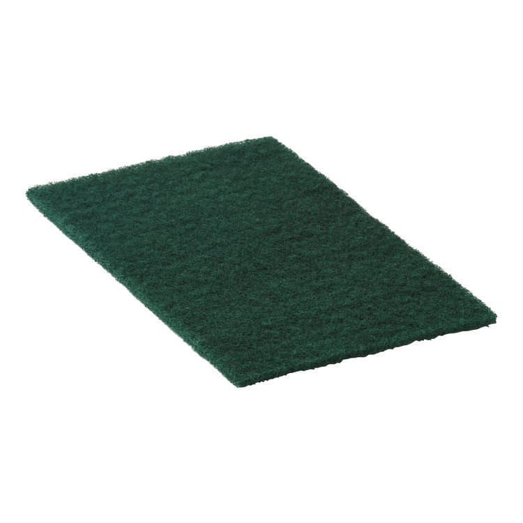 AMERICO MANUFACTURING CO 90-96 Medium Duty Hand Cleaning Pad, 6 x 9, Green, 20/Carton (AM7510118)