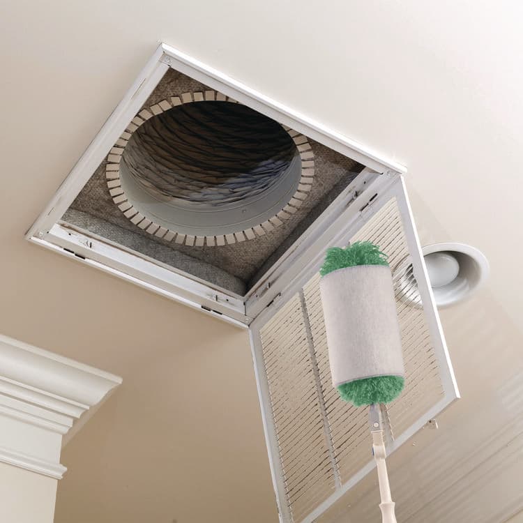 AMERICO MANUFACTURING CO TrapEze Disposable Dusting Sheets, 8" x 6", 250 Sheets/Roll, 2 Rolls/Carton (AM7582505) thumbnail 3