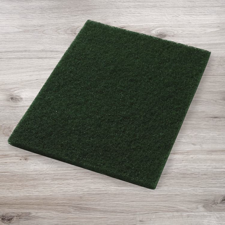 AMERICO MANUFACTURING CO Scrubbing Pad, 14 x 28, Green, 5/Carton (AM740031428) thumbnail 3