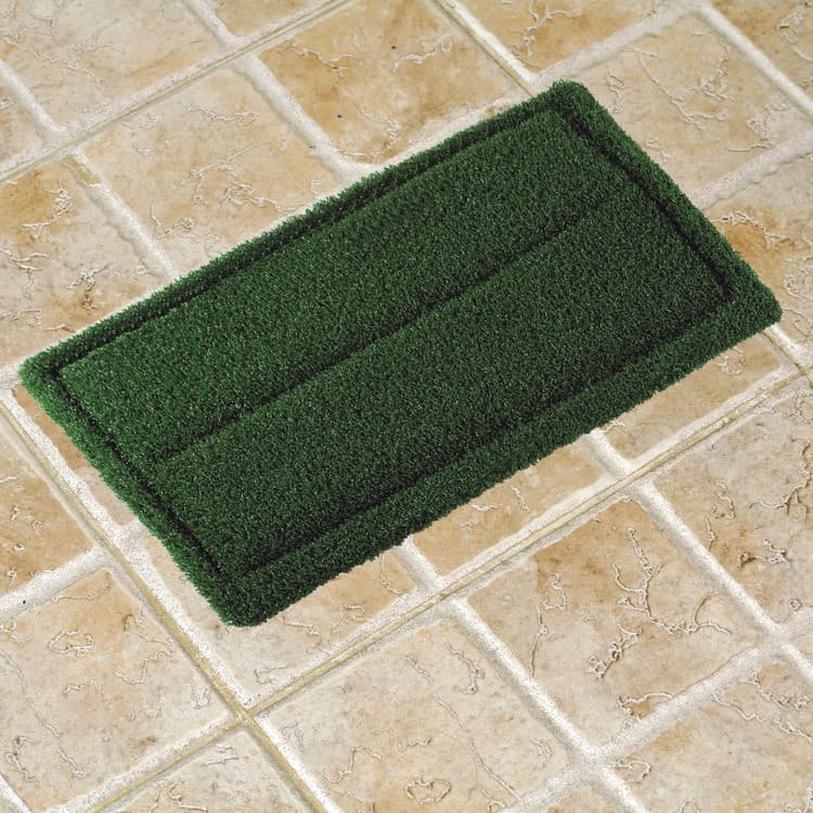AMERICO MANUFACTURING CO TurfScrub Brush Floor Pad, 14 x 20, Green, 4/Carton (AM740291420) thumbnail 3