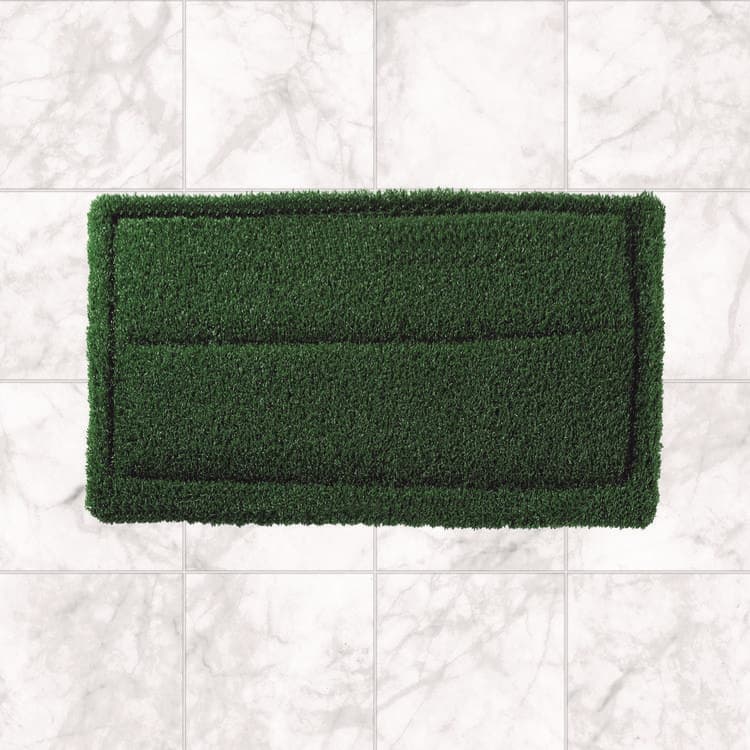 AMERICO MANUFACTURING CO TurfScrub Brush Floor Pad, 14 x 20, Green, 4/Carton (AM740291420) thumbnail 4
