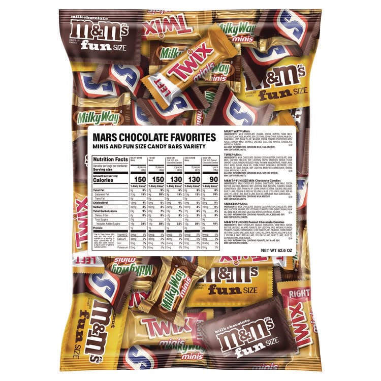 MARS, . Minis Mix Variety Pack, 62.6 oz Bag (GRR22000016) thumbnail 2