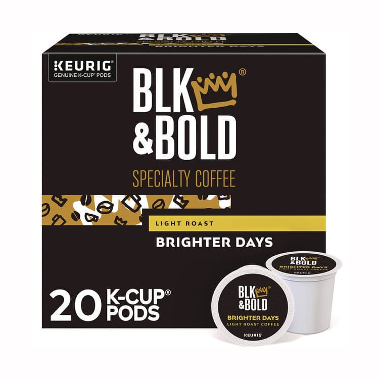 KEURIG DR PEPPER Brighter Days Coffee K-Cups, 20/Box (BKD5000372406)
