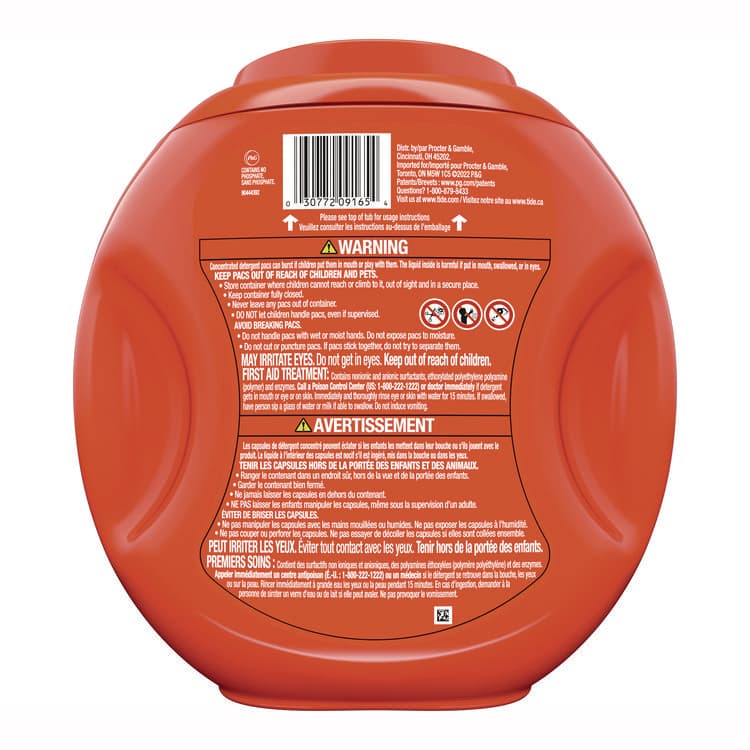 PROCTER & GAMBLE PODS Laundry Detergent, Tide Original, 76 Pods (PGC09165) thumbnail 3