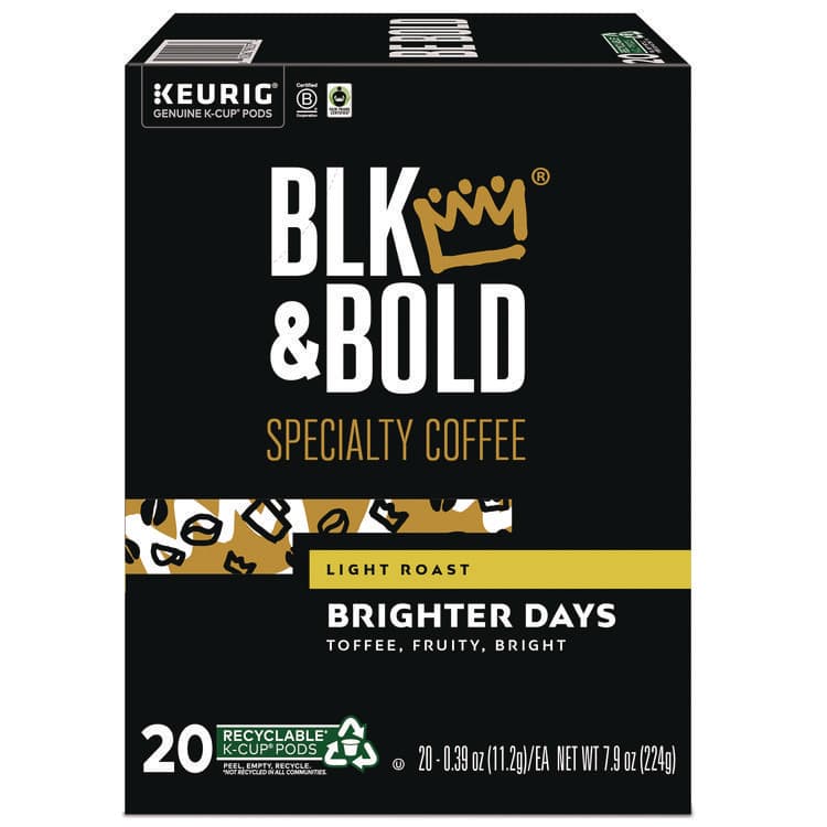 KEURIG DR PEPPER Brighter Days Coffee K-Cups, 20/Box (BKD5000372406) thumbnail 4