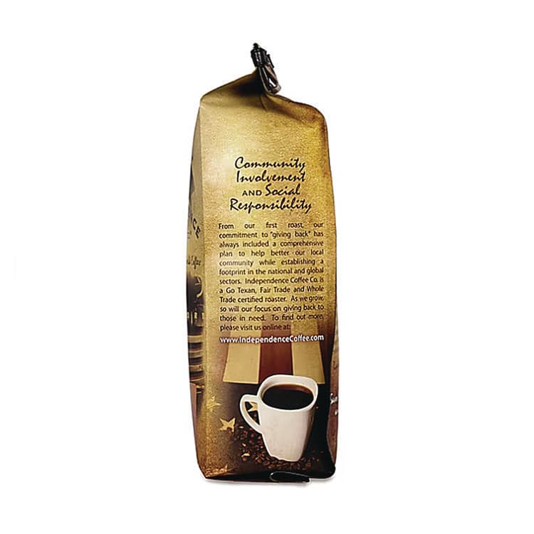 INDEPENDENCE COFFEE CO. Madalyn's Backyard Pecan Ground Coffee, 12 oz Bag (ICCICF73112) thumbnail 2